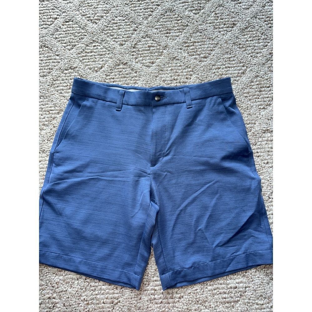 Callaway Mens Chino Golf Shorts SIZE 32 Blue  Opti‎ Dri Stretch EUC